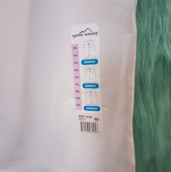 Eddie Bauer White Shorts New With Tags Size XXL - Picture 5 of 6